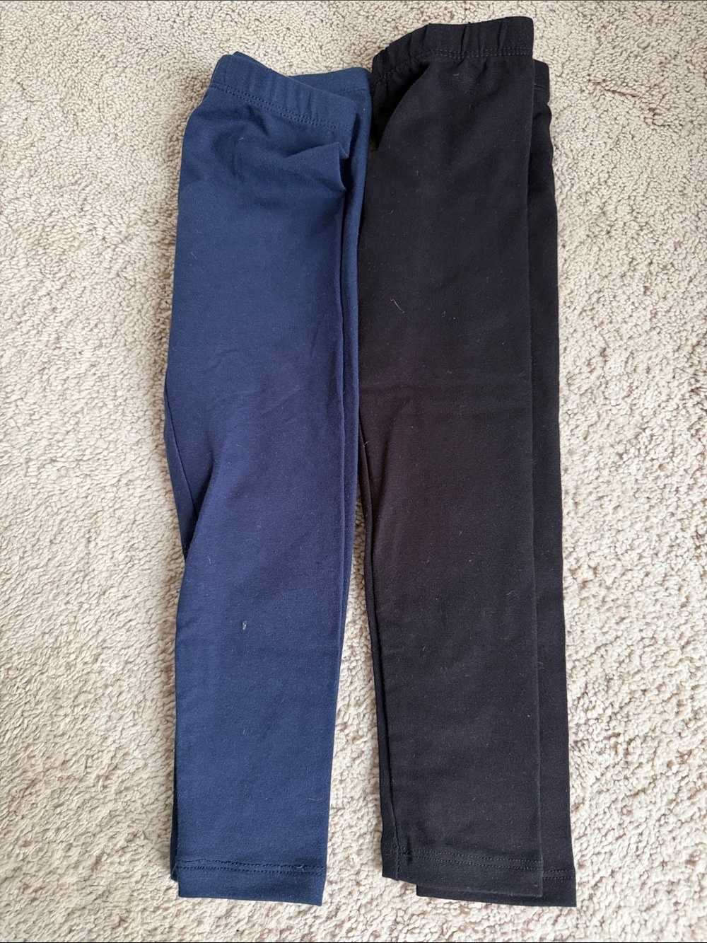 The Children's Place Navy & Black Girls' Stretch Leggings - 2 Pack